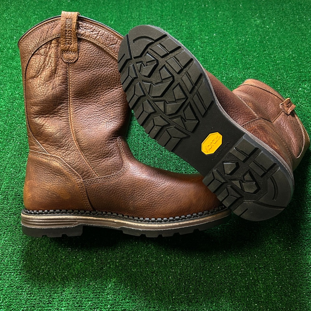 Irish Setter 83988 Edgerton 11" Waterproof Work Boots‎ Men's 10 EE Safety Toe